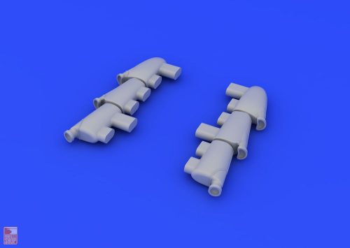 Eduard Accessories 1:48 Hurricane Mk.I exhaust stacks f.Airfix