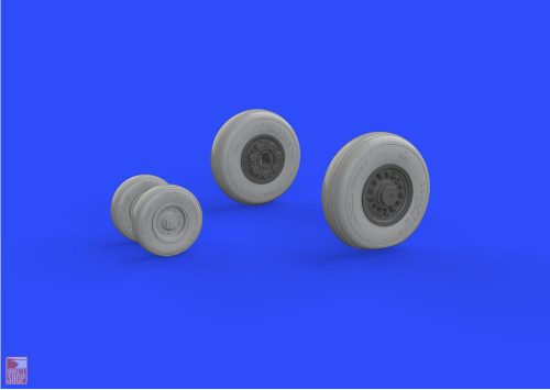 Eduard Accessories 1:48 F-14A wheels for Tamiya