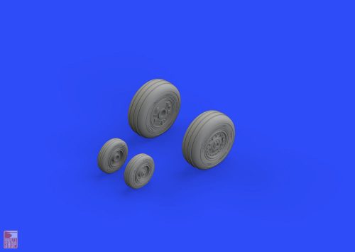 Eduard Accessories 1:48 F-4J wheels for Zoukei Mura