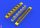 Eduard Accessories 1:48 Bf 109G-6 exhaust stacks for Tamiya