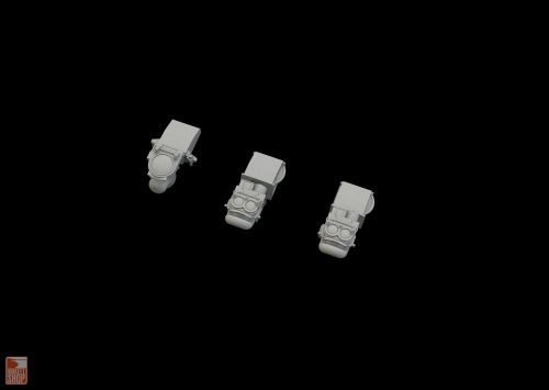 Eduard Accessories 1:48 P-51D gun sights for Eduard