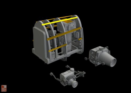 Eduard Accessories 1:48 F-6D cameras 1/48 for EDUARD