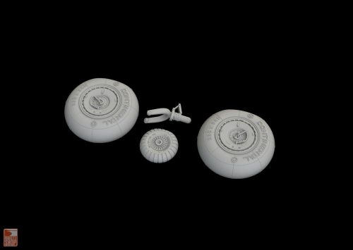 Eduard Accessories 1:48 Bf 110G wheels for Eduard