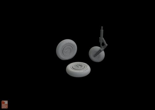 Eduard Accessories 1:48 MiG-15 wheels 1/48 for BRONCO