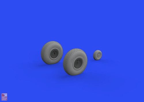 Eduard Accessories 1:48 B-17 wheels block tread 1/48 for HKM