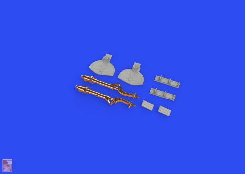 Eduard Accessories 1:48 A6M undercarriage legs BRONZE, for EDUARD