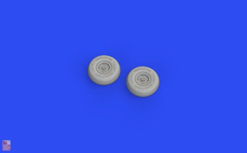 Eduard Accessories 1:48 Chipmunk T.10 wheels, for AIRFIX