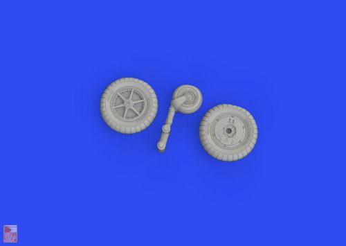 Eduard Accessories 1:48 Bf 109G-4 wheels for EDUARD