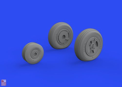 Eduard Accessories 1:48 Vampire F.3 wheels 1/48