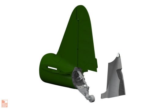 Eduard Accessories 1:48 A6M2 tailwheel PRINT