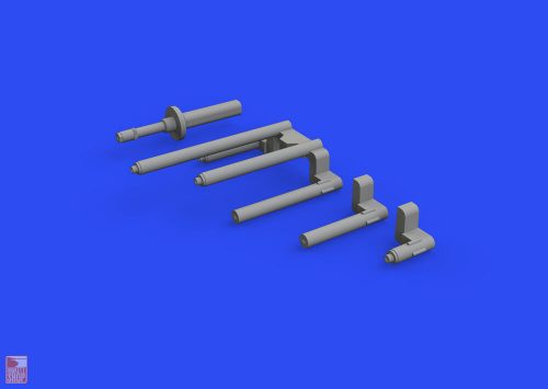 Eduard Accessories 1:48 P-38J gun barrels PRINT for TAMIYA