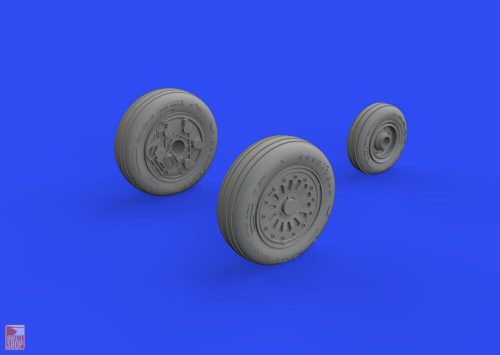 Eduard Accessories 1:48 F-16A MLU wheels for KINETIC