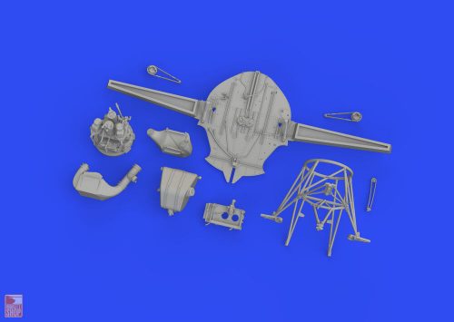 Eduard Accessories 1:48 F4F-4 wheel bay PRINT 1/48 EDUARD