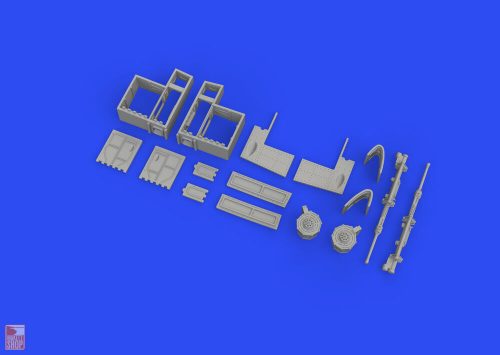 Eduard Accessories 1:48 A6M2-N Rufe gun bays PRINT 1/48 EDUARD