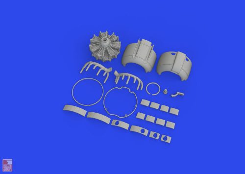 Eduard Accessories 1:48 A6M2-N Rufe engine complete PRINT 1/48 EDUARD