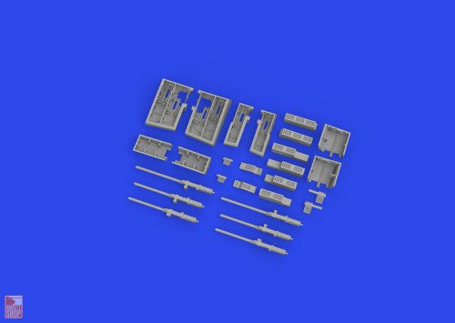 Eduard Accessories 1:48 F4F-4 gun bays PRINT 1/48 EDUARD