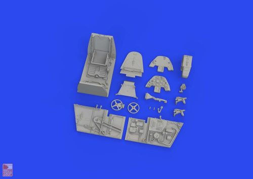 Eduard Accessories 1:48 Bf 109F cockpit PRINT 1/48 EDUARD