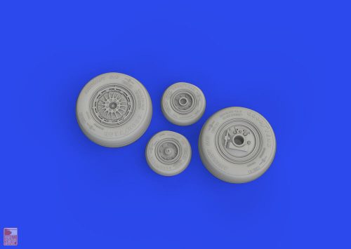 Eduard Accessories 1:48 F-4E wheels 1/48 MENG