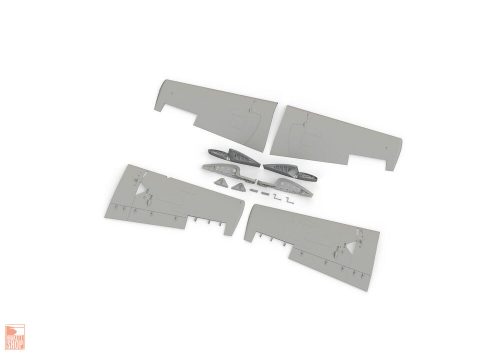 Eduard Accessories 1:48 FM-2 folding wings PRINT 1/48 EDUARD