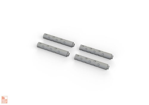 Eduard Accessories 1:48 FM-2 gun barrels PRINT 1/48 EDUARD