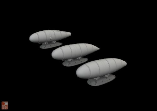 Eduard Accessories 1:48 Bf 109K external fuel tanks 1/48