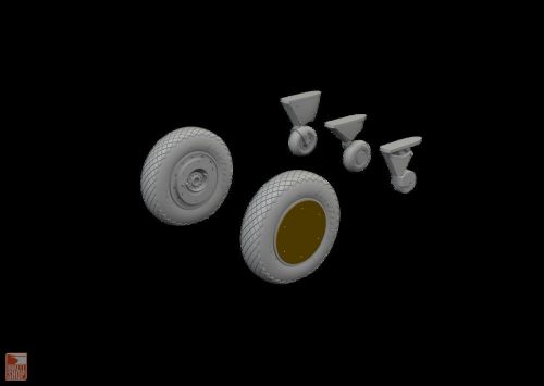 Eduard Accessories 1:48 FM-1 wheels 1/48