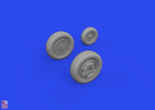 Eduard Accessories 1:72 L-39 wheels PRINT 1/72 EDUARD