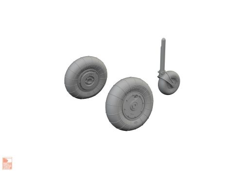 Eduard Accessories 1:72 Bf 109G-10 wheels