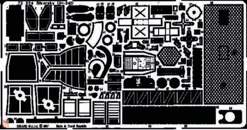 Eduard Accessories 1:72 Sikorsky UH-34D Sea Horse