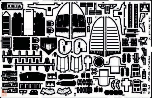 Eduard Accessories 1:72 PBY-5A Catalina