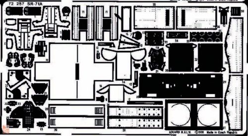 Eduard Accessories 1:72 SR-71A