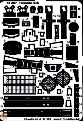 Eduard Accessories 1:72 Tornado IDS