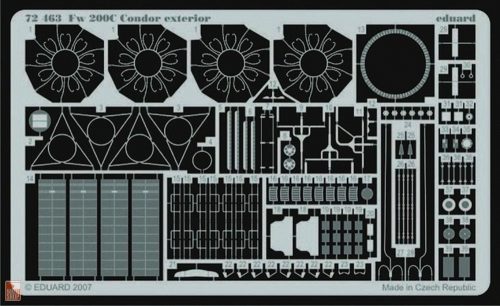 Eduard Accessories 1:72 Fw 200C Condor exterior für Revell-Bausatz