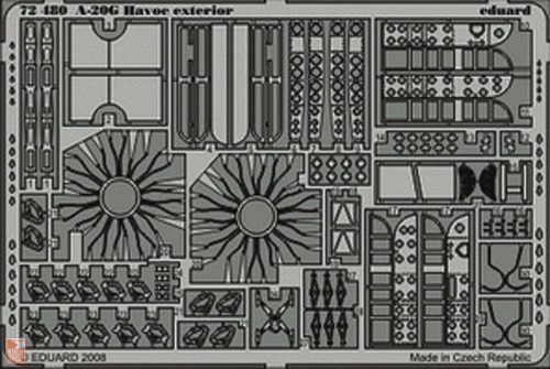 Eduard Accessories 1:72 A-20G Havoc exterior für MPM Bausatz