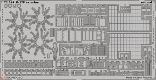 Eduard Accessories 1:72 B-17F exterior for Revell