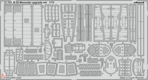 Eduard Accessories 1:72 B-26 Marauder upgrade set for Eduard