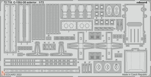 Eduard Accessories 1:72 C-130J-30 exterior for ZVEZDA