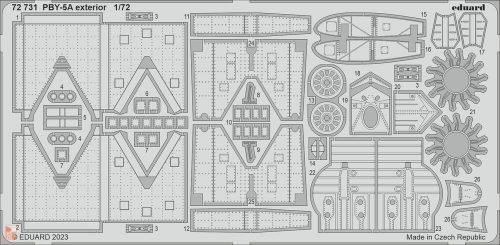 Eduard Accessories 1:72 PBY-5A exterior 1/72 HOBBY 2000 / ACADEMY