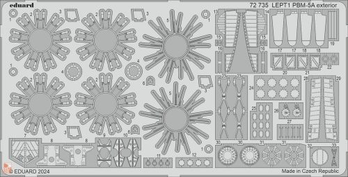 Eduard Accessories 1:72 PBM-5A exterior 1/72 ACADEMY