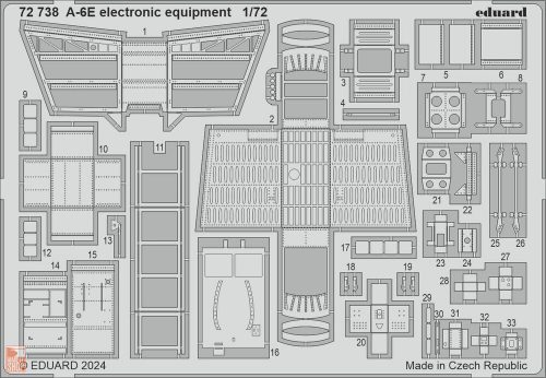 Eduard Accessories 1:72 A-6E electronic equipment