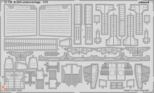 Eduard Accessories 1:72 B-24H undercarriage 1/72