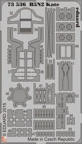 Eduard Accessories 1:72 B5N2 Kate for Airfix