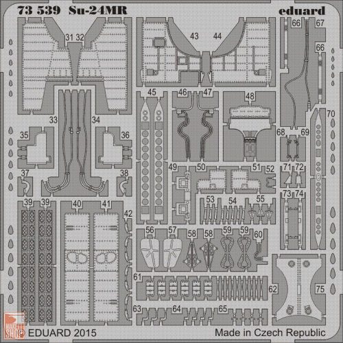 Eduard Accessories 1:72 Su-24MR for Trumpeter