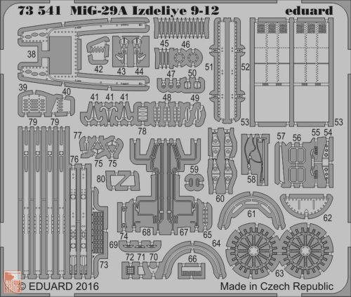 Eduard Accessories 1:72 MiG-29A Izdeliye 9-12 for Trumpeter