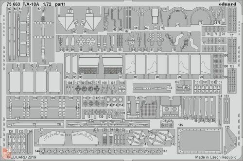 Eduard Accessories 1:72 F/A-18A for Academy