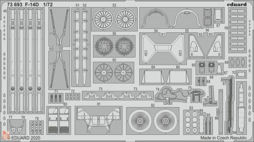 Eduard Accessories 1:72 F-14D for Great Wall Hobby