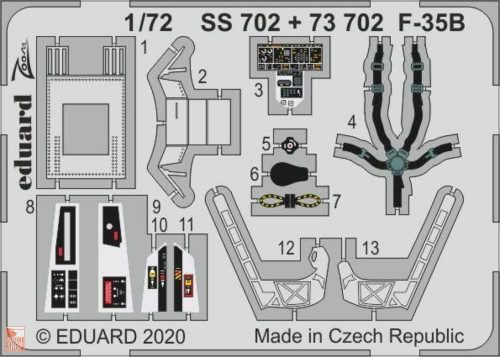 Eduard Accessories 1:72 F-35B for Italeri