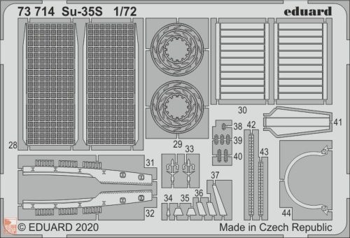 Eduard Accessories 1:72 Su-35S for Great Wall Hobby