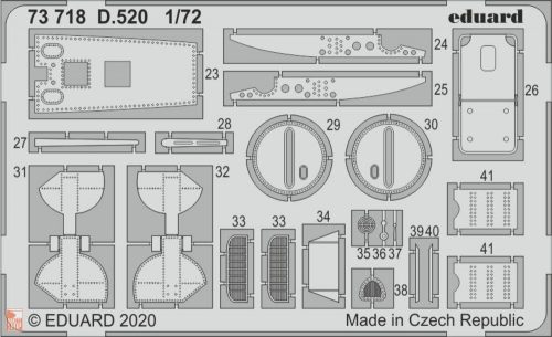 Eduard Accessories 1:72 D.520 for Hasegawa