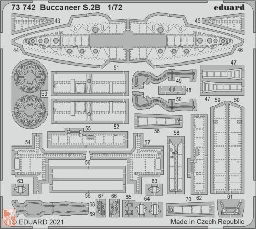 Eduard Accessories 1:72 Buccaneer S.2B 1/72 for AIRFIX